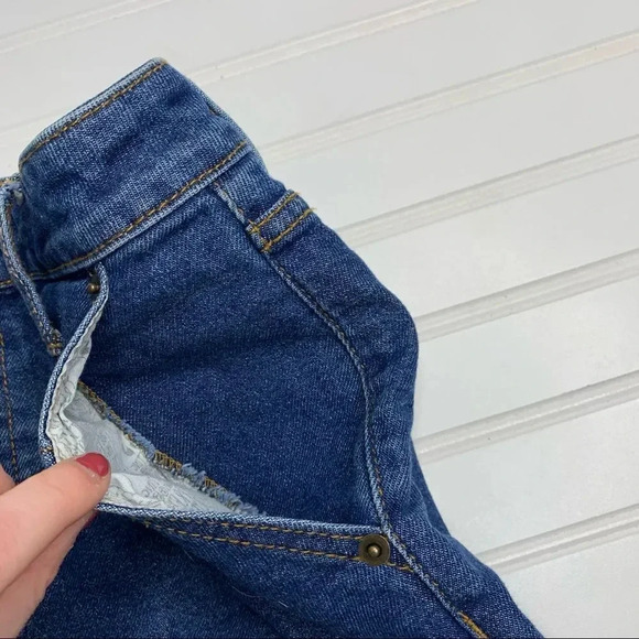 Wild Fable High Rise Shorts Denim - Picture 4 of 8